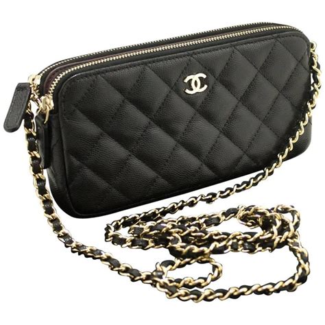 chanel zip wallet on chain